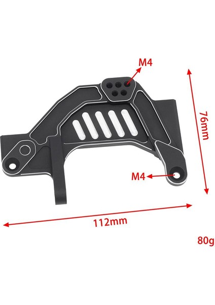 Eksenel Scx6 Için Metal Şok Kuleler Braketi 1/6 Ölçekli Buggy Araba Parçaları Ön (Yurt Dışından) fırsatları