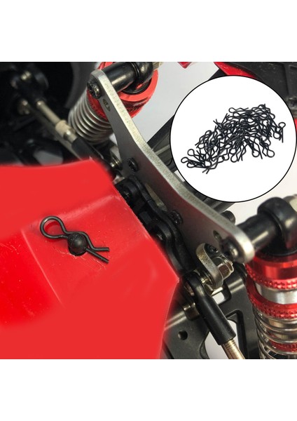 Wltoys Için Metal Rc Vücut Klipleri 144001 124281/14 Rc Model Araba Yükseltme Parçaları 50 Adet (Yurt Dışından) indirimleri
