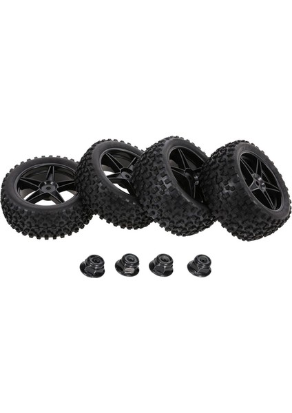 Rc 1/10 Lastik Lastikler Süper Yumuşak Tekerlek Jant Hpı Tırmanma Paletli Parçalar Için A (Yurt Dışından) fiyatları