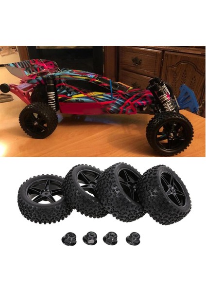 Rc 1/10 Lastik Lastikler Süper Yumuşak Tekerlek Jant Hpı Tırmanma Paletli Parçalar Için A (Yurt Dışından) fırsatları