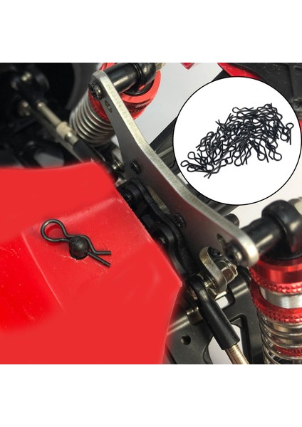 Wltoys Için Metal Rc Vücut Klipleri 144001 124281/14 Rc Model Araba Yükseltme Parçaları 100 Adet (Yurt Dışından) indirimleri