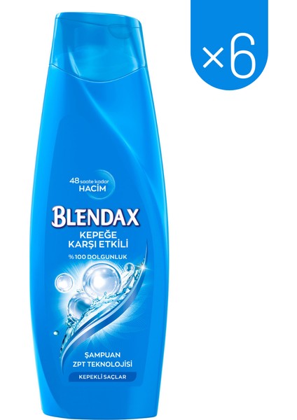 Kepeğe Karşı Etkili 360ML 6'lı Paket