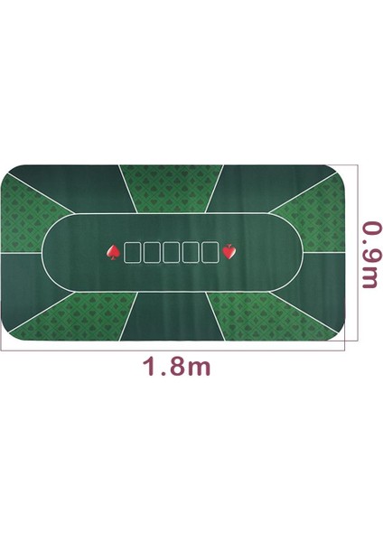 Kauçuk Standart Ev Poker Masa Düzeni Masa Mat Craps Oyun Accs 180X90 cm (Yurt Dışından) fırsatları