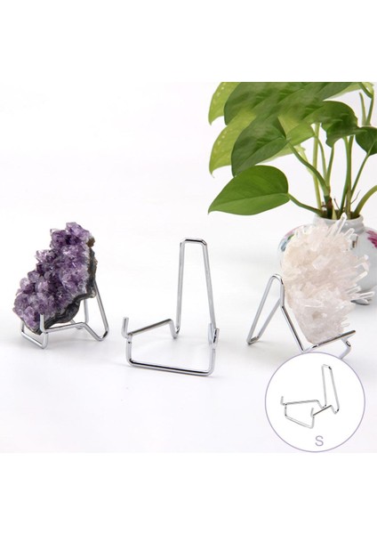 Sergi Salonu Mineralleri Için Çok Amaçlı Mineral Tutucu Crees Kristal Taş 3x4.5x4.5 cm (Yurt Dışından)