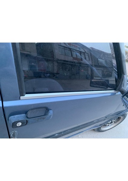 Fiat Uno Cam Çıtası Krom Paslanmaz Çelik 4 Parça