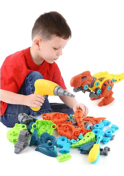 Apart Dinozor Modelleri Oyuncaklar Dıy Elektrikli Matkap Geliştirmek Için Dıy Elektrikli Matkap (Yurt Dışından) modelleri