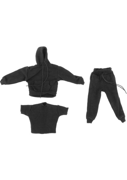 3 Adet / Takım 1: 6 Ölçekli Mans Sweatshirt Kıyafet Bbı Ht Ph 12 '' Aksiyon Figürleri Için (Yurt Dışından)