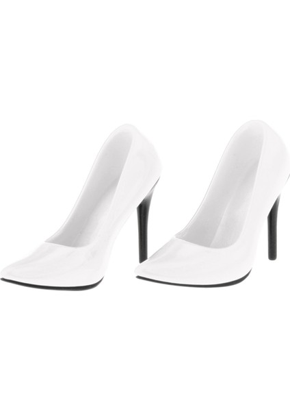 1: 6 Ölçekli Kadın Klasik Stiletto Yüksek Topuklu 12 Inç Kumik Aksiyon Figürleri Beyaz (Yurt Dışından) modelleri