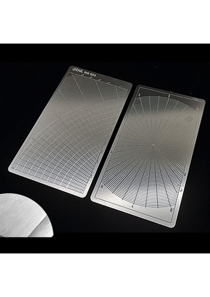 Hobi Araçları Paslanmaz Çelik Maskeleme Stencil Ark Kesme Mat Çift Taraflı (Yurt Dışından) indirimleri