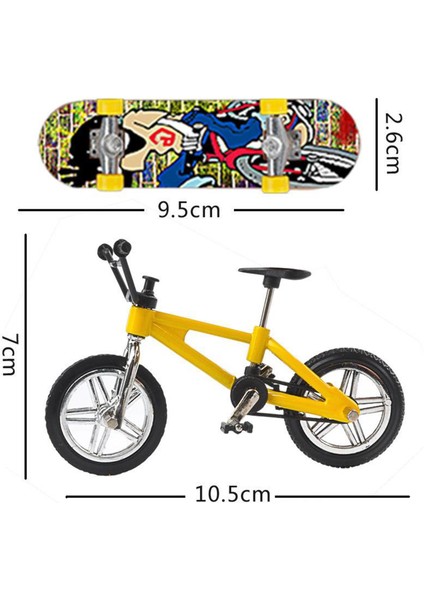Parmak Oyuncaklar Set 1:18 Aksesuarları Ile Kaykay Bisiklet Scooter Salıncak Kurulu (Yurt Dışından) fiyatları
