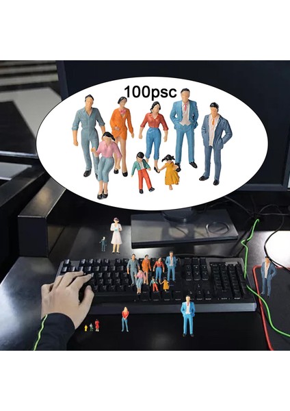 100 Adet Pvc El Boyalı Rakamlar (Yurt Dışından)