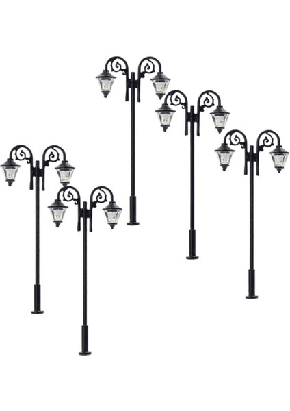 5x 1:87 Model Mini Mikro Işıklar Kum Masa Binaları Düzeni Dekor 6.5 cm (Yurt Dışından)