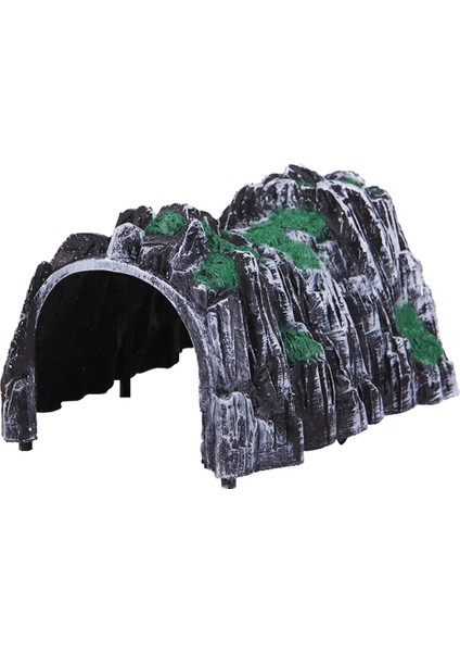 Dıy Model Tren 1:87 Runcary Tünel Parça Bahçe Figürinler Aksesuarları Oyuncak (Yurt Dışından)