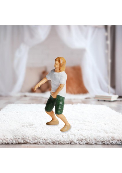 Standart Ölçek 1:87 Reçine Insanlar Figürler Plaj Diorama Düzenleri Aksesuarları Adam (Yurt Dışından) modelleri