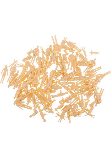 50 Adet Insanlar Action Figure Mini Yolcu Modeli Sokak Manzarası Boyasız (Yurt Dışından) fiyatları