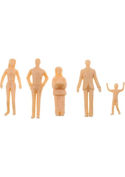 50 Adet Insanlar Action Figure Mini Yolcu Modeli Sokak Manzarası Boyasız (Yurt Dışından) fırsatları