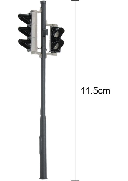 2x Model Trafik Işık Kırmızı / Yeşil ve Kırmızı / Sarı / Yeşil Demiryolu Düzeni Için 1:32 (Yurt Dışından) indirimleri
