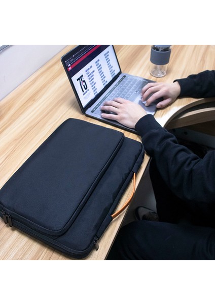 El Laptop Çantası Kılıf Notebook Kol Kılıfı Aksesuarları-Siyah-13-14'' fiyatları