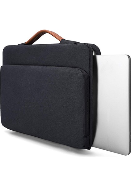 El Laptop Çantası Kılıf Notebook Kol Kılıfı Aksesuarları-Siyah-13-14'' indirimleri