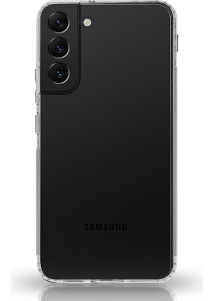 Samsung Galaxy S22 Plus Tıpalı Kamera Korumalı Şeffaf Premier Kılıf