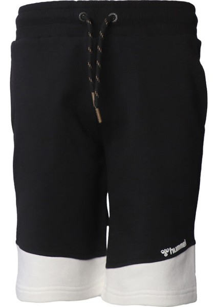 931376-2001 Regular Fit Baskılı Siyah Erkek Çocuk Şort