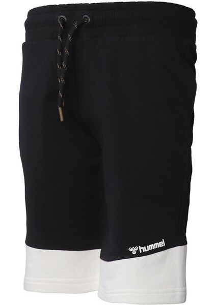 931376-2001 Regular Fit Baskılı Siyah Erkek Çocuk Şort