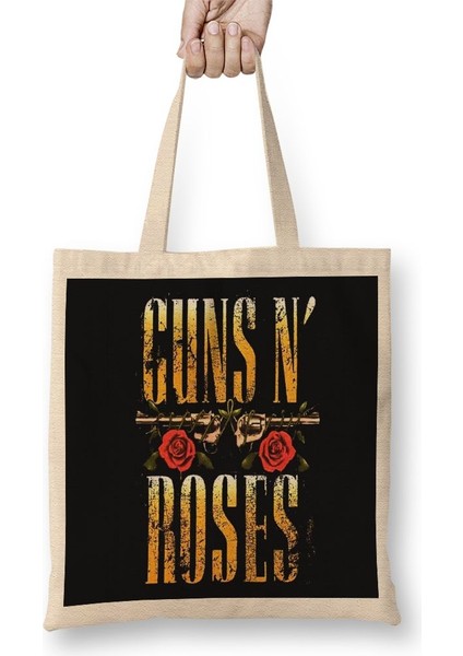Guns N' Roses Bez Çanta Uzun Saplı