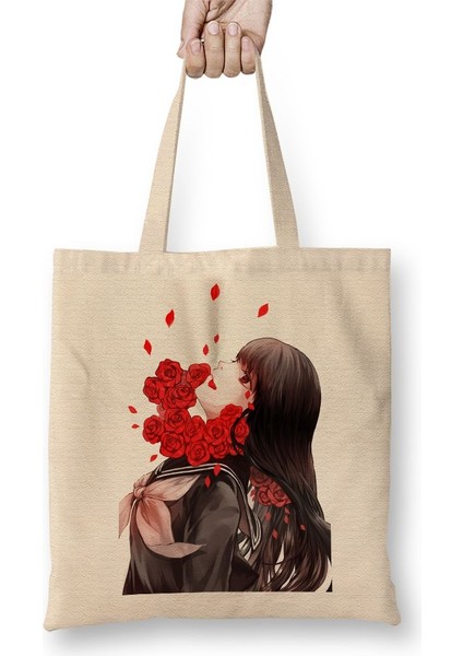 Girl Rose Bez Çanta Uzun Saplı