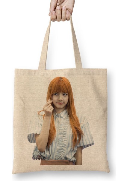 Blackpink Lisa Bez Çanta Uzun Saplı