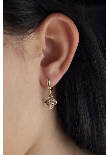 14 Ayar Altın 3'lü Şans Yoncası Set indirimleri