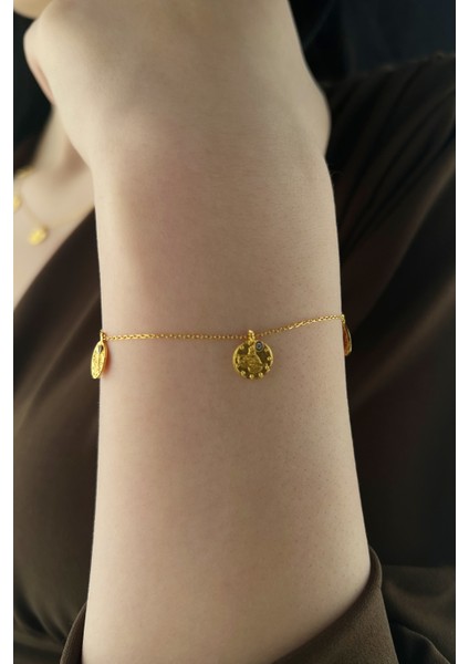 14 Ayar Altın Reşat Görünümlü Bileklik