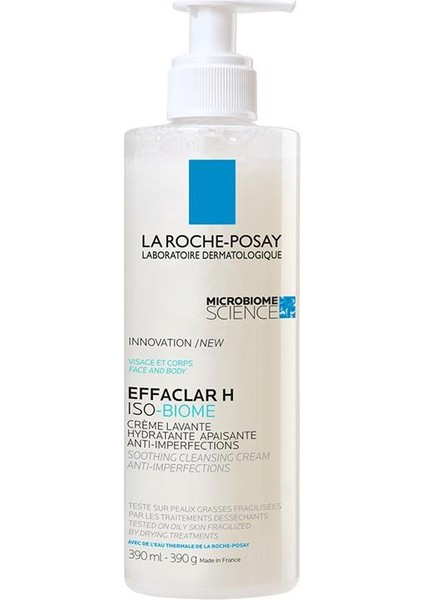 Effaclar H Isobiome Lavant Temizleyici Krem 390 ml