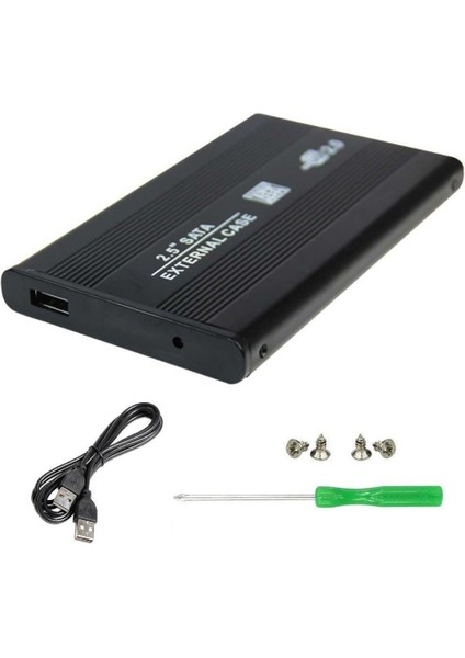 2.5" Sata Harddisk Kutusu USB Disk HDD Kutusu Veri Taşıma 4514