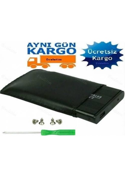 2.5" Sata Harddisk Kutusu USB Disk HDD Kutusu Veri Taşıma 4514