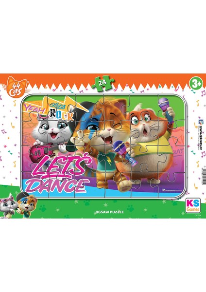 Bafi Kediler (44 Kedi/44 Cat-Buffy Kediler) Puzzle/yapboz 24 Parça fiyatları