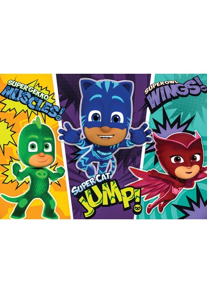 Pj Mask Pijamaskeliler Kutulu Puzzle/yapboz 100 Parça