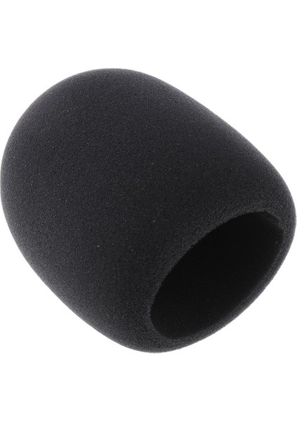 Büyük Mikrofon Mic Sünger Köpük Kapak Mic Mic Koruma Kayıt 4 cm Dia (Yurt Dışından)