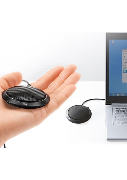 Pikap Verici Bilgisayar Konferans Aksesuarları Düz ​​pc Mikrofon Siyah (Yurt Dışından) modelleri