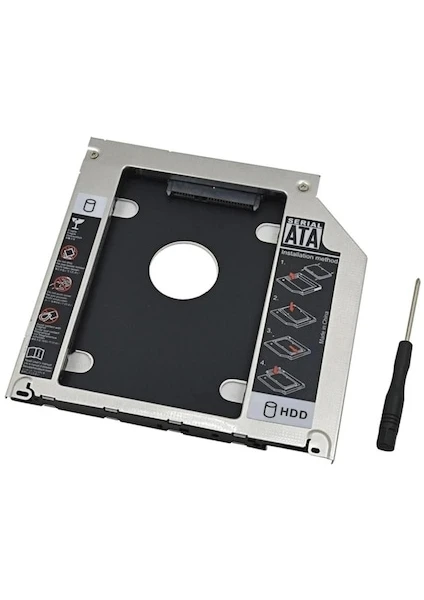 9.5mm HDD Caddy Notebook Laptop DVD To SSD HDD Kızak