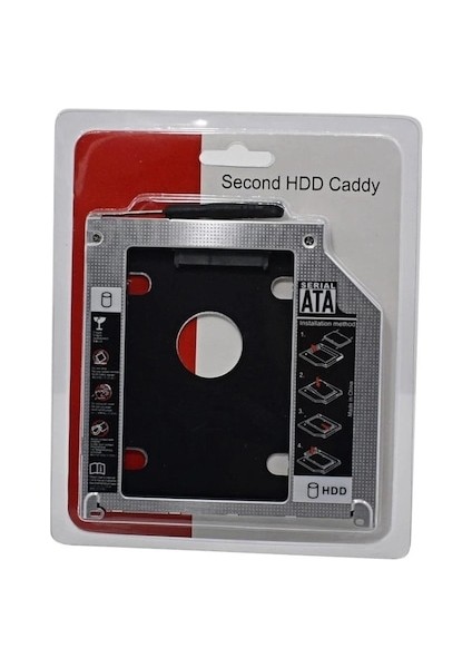 9.5mm HDD Caddy Notebook Laptop DVD To SSD HDD Kızak