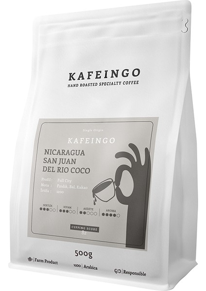 Çekirdek Kahve Nicaragua San Juan 500 gr