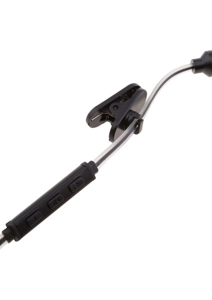 Anti-Radyasyon Mono Kulaklık, 3.5mm Stereo Akustik Hollow Hava Tüpü Kablolu Kulaklık Kulakiçi, El-Serbest Kulaklık ile Mikrofonlu ve Kapalı Cevap Anahtarı Siyah Siyah (Yurt Dışından) fırsatları