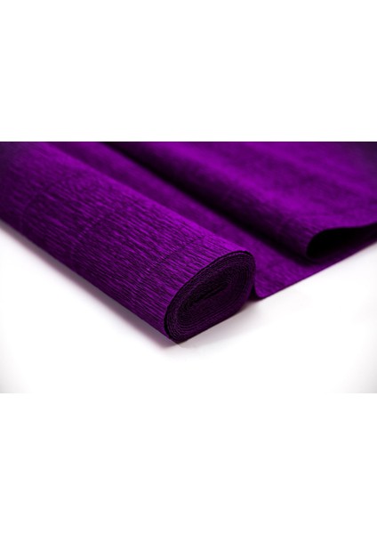 Cartotecnica Rossi Italyan Krapon Kağıdı NO:593 Violet Purple - 180 Gr. 50*250 cm