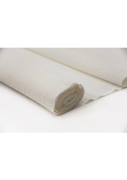 Cartotecnica Rossi Italyan Krapon Kağıdı NO:603 White Cream - 180 Gr. 50*250 cm