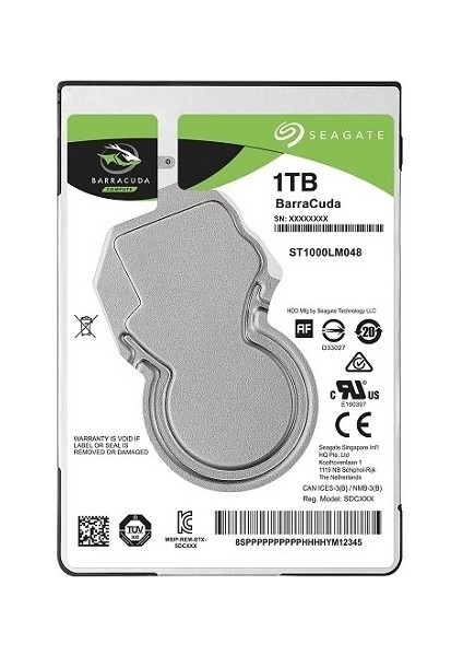 1TB Barracuda 2.5 5400RP 128MB ST1000LM048 modelleri