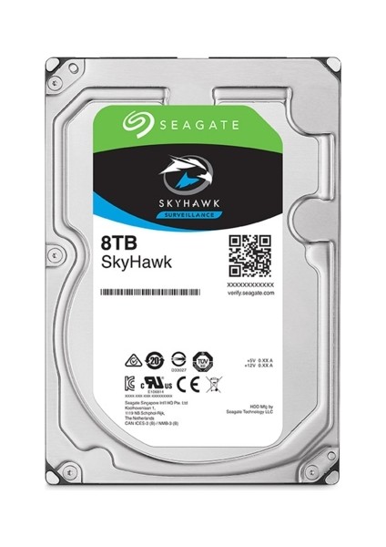 Skyhawk 3.5" 8TB 256MB 7200 ST8000Vx004