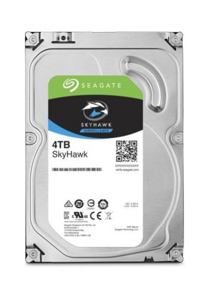 Skyhawk 3.5" 4TB 256MB ST4000Vx013 5900RPM Güvenlik HDD