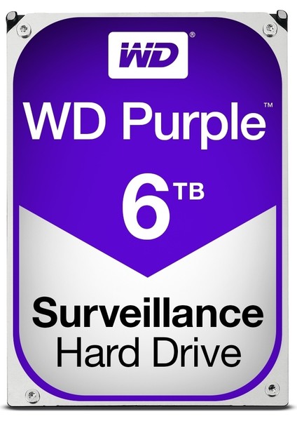 6TB WD Purple Sata 6GB/s 64MB Dv 7x24 WD60PURZ fiyatları