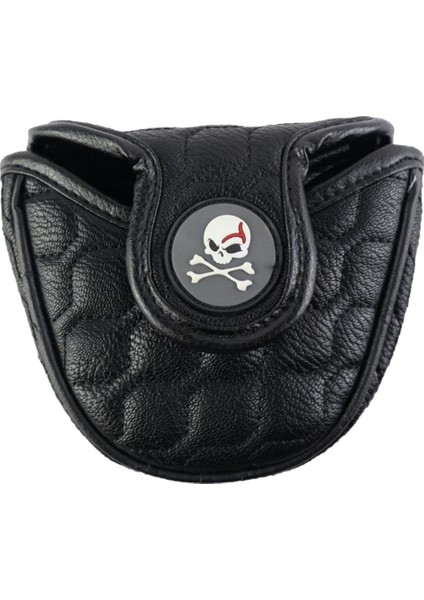 Golf Mallet Kafa Kapak Kulübü Headcover Koruyucu Için Center Atıcı Koruyucular Siyah