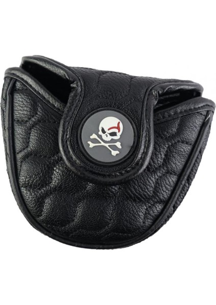 Golf Mallet Kafa Kapak Kulübü Headcover Koruyucu Için Center Atıcı Koruyucular Siyah indirimleri